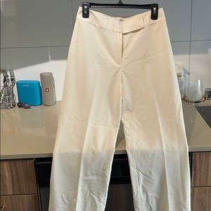 Tahari Business Professional white pants